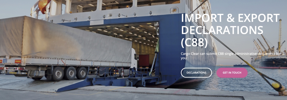 CargoClear Customs Clearance Declarations